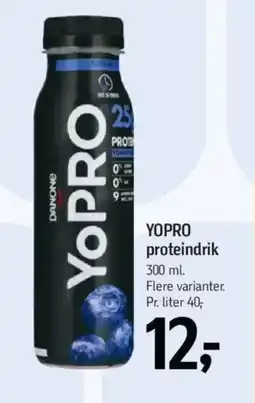 Føtex YOPRO proteindrik tilbud