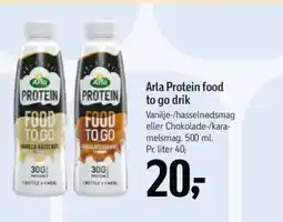 Føtex Arla Protein food to go drik tilbud