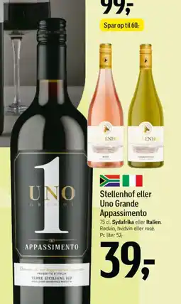 Føtex Stellenhof eller Uno Grande Appassimento tilbud