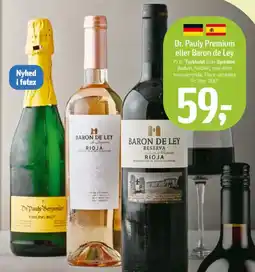 Føtex Dr. Pauly Premium eller Baron de Ley tilbud