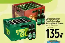 Føtex Carlsberg Pilsner, Grøn Tuborg eller tilbud