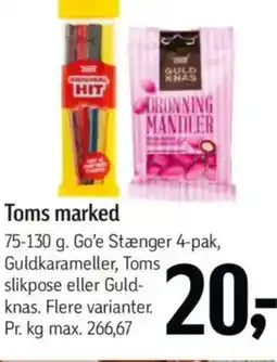 Føtex Toms marked tilbud