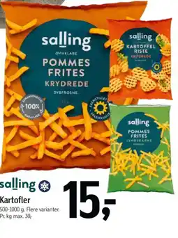 Føtex Kartofler tilbud