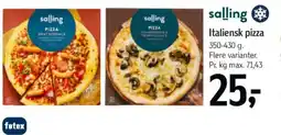 Føtex Italiensk pizza tilbud