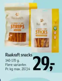 Føtex Raakraft snacks tilbud