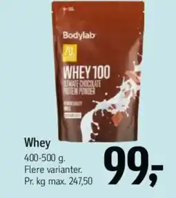 Føtex WHEY 100 tilbud
