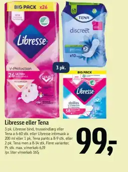 Føtex Libresse eller Tena tilbud