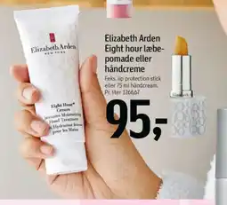 Føtex Elizabeth Arden Eight hour læbe- pomade eller håndcreme tilbud