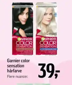 Føtex Garnier color sensation hårfarve tilbud