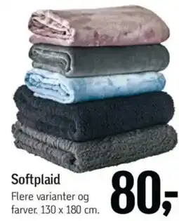 Føtex Softplaid tilbud