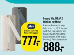 Føtex Loewe We. HEAR 2 trådløs højttaler tilbud