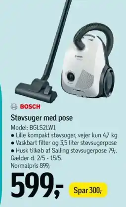 Føtex Støvsuger med pose tilbud