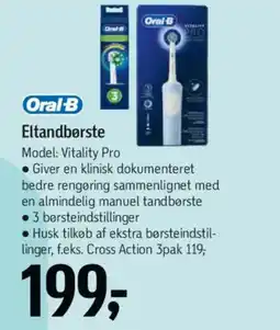 Føtex Oral-B Eltandbørste tilbud