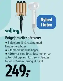 Føtex Bølgejern eller hårtørrer tilbud
