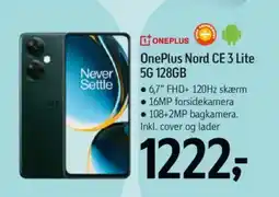 Føtex ONEPLUS OnePlus Nord CE 3 Lite 5G 128GB tilbud