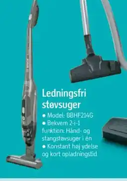 Føtex Ledningsfri støvsuger tilbud