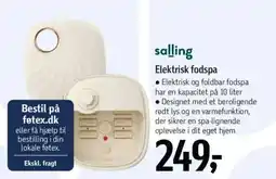Føtex Elektrisk fodspa tilbud