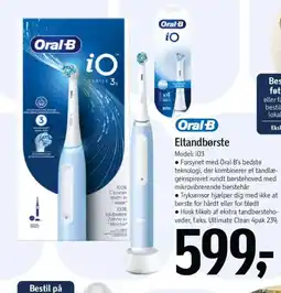 Føtex Oral B Eltandbørste tilbud