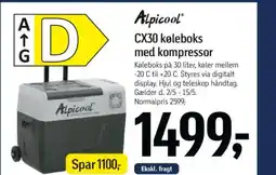 Føtex CX30 køleboks med kompressor tilbud