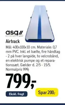 Føtex Airtrack tilbud