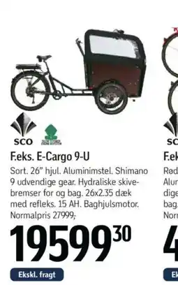 Føtex F.eks. E-Cargo 9-U tilbud