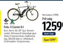 Føtex F.eks. E-Carrier 8-1 tilbud