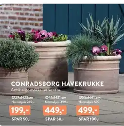 Plantorama CONRADSBORG HAVEKRUKKE tilbud