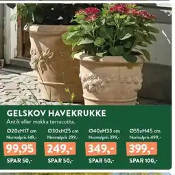 Plantorama GELSKOV HAVEKRUKKE tilbud