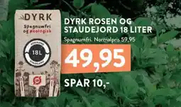 Plantorama DYRK ROSEN OG STAUDEJORD 18 LITER tilbud