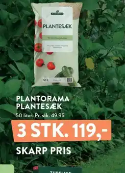 Plantorama PLANTORAMA PLANTESÆK tilbud