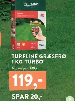 Plantorama TURFLINE GRÆSFRØ tilbud
