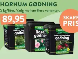 Plantorama HORNUM GØDNING tilbud