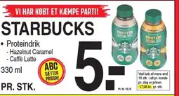ABC Lavpris STARBUCKS tilbud