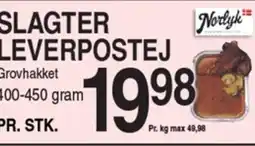 ABC Lavpris SLAGTER LEVERPOSTEJ tilbud