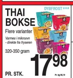ABC Lavpris THAI BOKSE tilbud