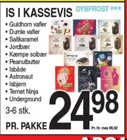 ABC Lavpris ISI KASSEVIS DYBFROST *** tilbud