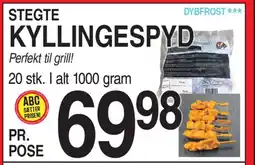 ABC Lavpris STEGTE KYLLINGESPYD tilbud