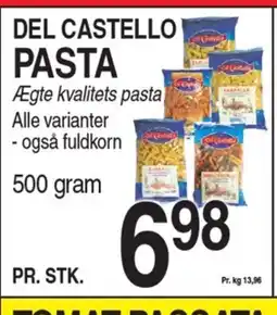 ABC Lavpris DEL CASTELLO PASTA tilbud
