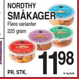 ABC Lavpris NORDTHY SMÅKAGER tilbud