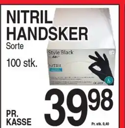 ABC Lavpris NITRIL HANDSKER tilbud