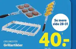 Lidl GRILLMEISTER Grillartikler tilbud
