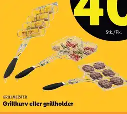 Lidl GRILLMEISTER Grillkurv eller grillholder tilbud