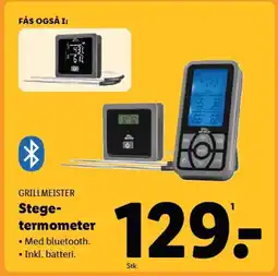 Lidl GRILLMEISTER Stege- termometer tilbud