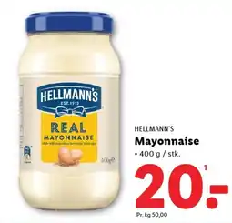 Lidl HELLMANN'S MAYONNAISE tilbud