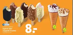 Lidl GELATELLI/VEMONDO Ispind eller vegansk isvaffel tilbud