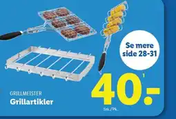 Lidl GRILLMEISTER Grillartikler tilbud