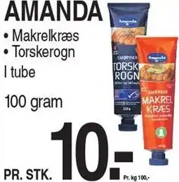 ABC Lavpris AMANDA Makrelkræs eller Torskerogn tilbud
