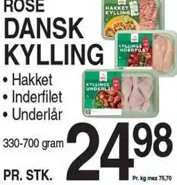 ABC Lavpris Dansk kylling tilbud