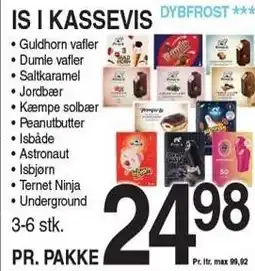 ABC Lavpris Is i kassevis tilbud