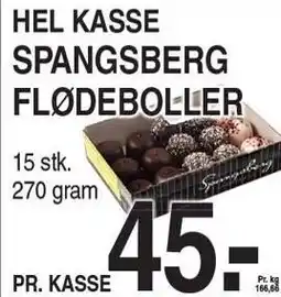 ABC Lavpris Spangsberg flødeboller tilbud